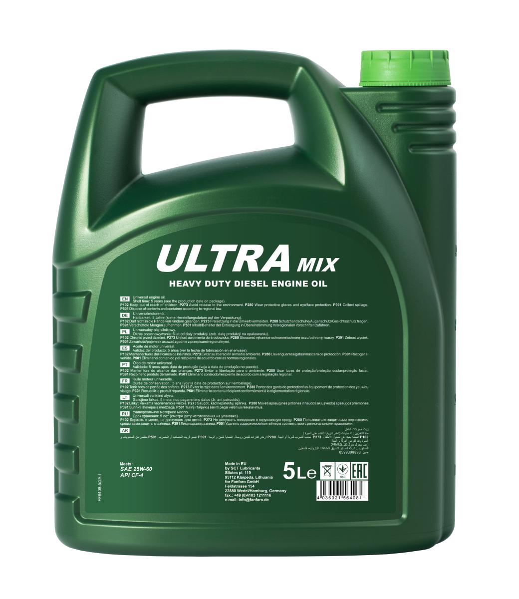 FANFARO 6408 Ultra Mix 25W-60 5 Liter