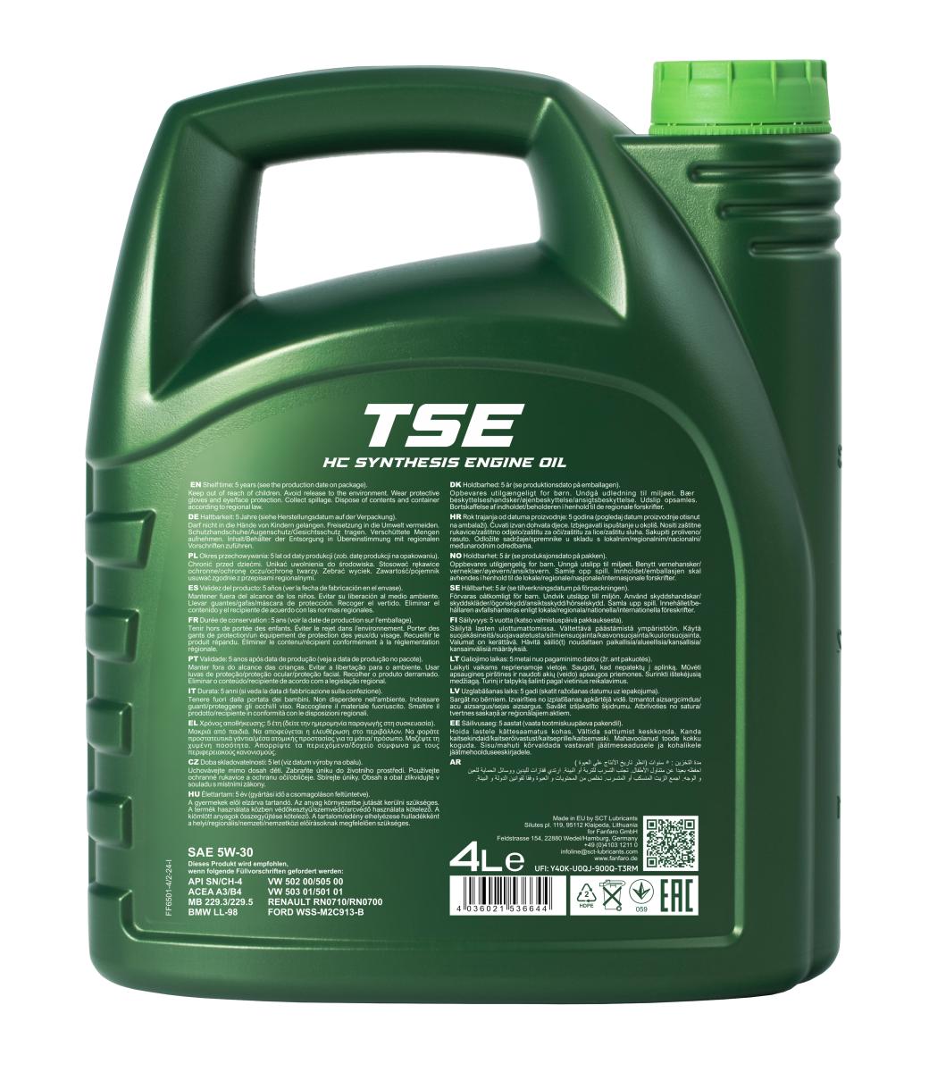 FANFARO 6501 TSE 5W-30 4 Liter