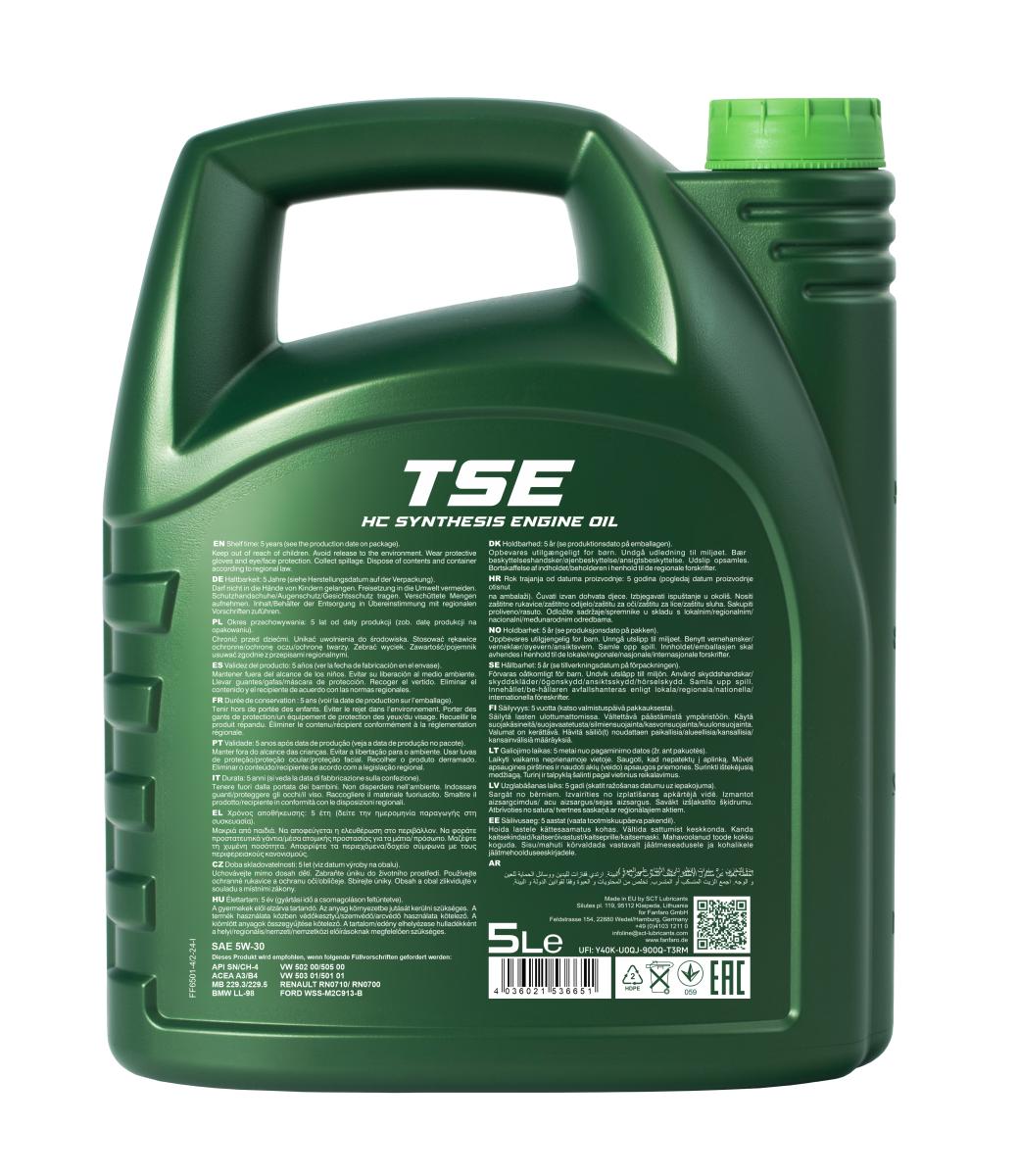FANFARO 6501 TSE 5W-30 5 Liter