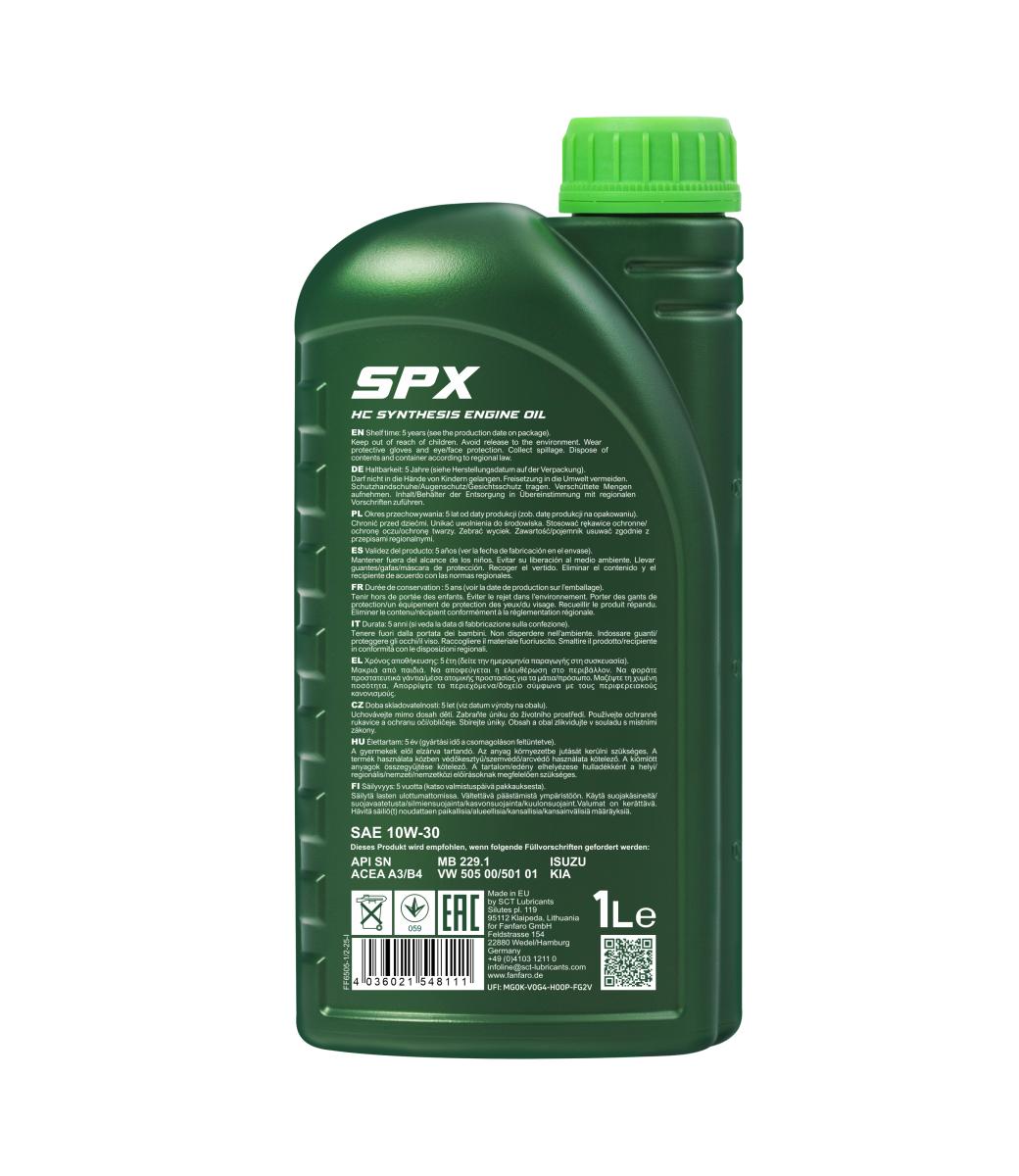 FANFARO 6505 SPX 10W-30 1 Liter