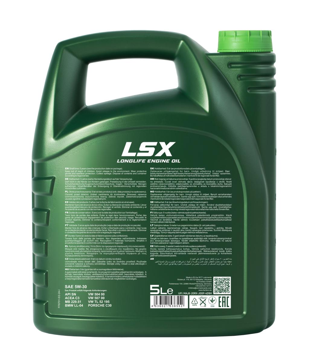 FANFARO 6701 LSX 5W-30 5 Liter