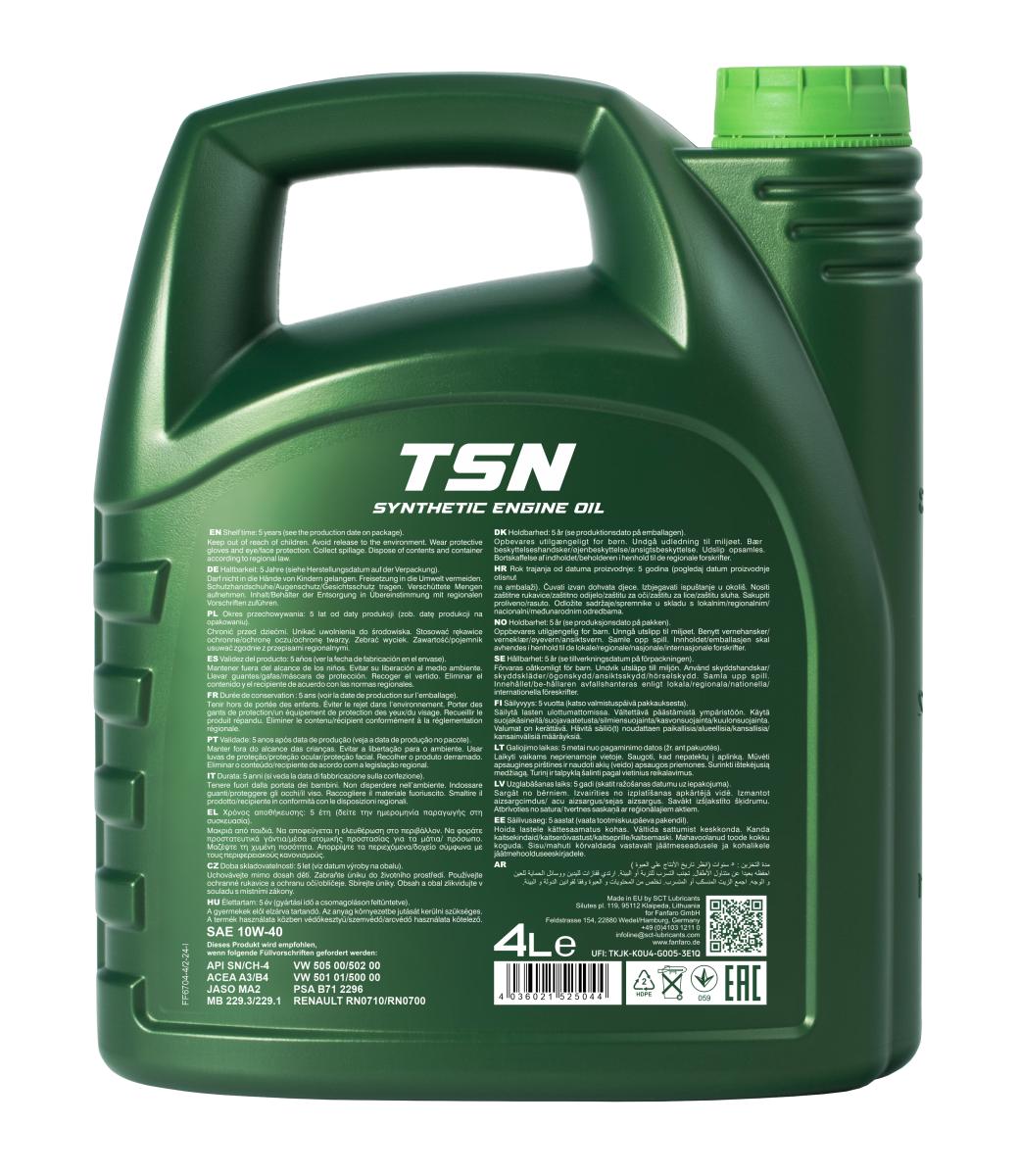 FANFARO 6704 TSN 10W-40 4 Liter