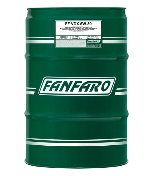 FANFARO 6707 VDX 5W-30 60 Liter