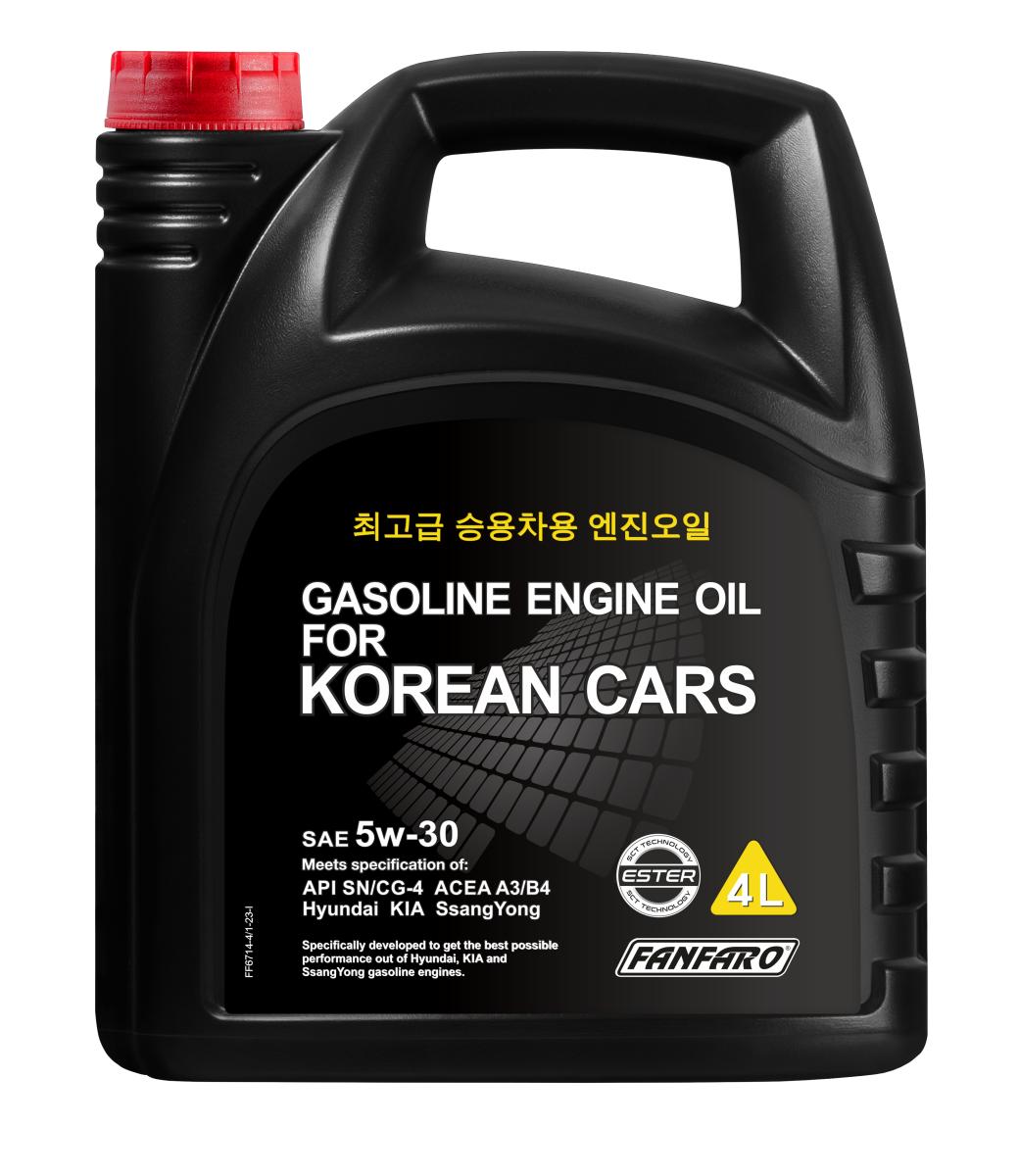 FANFARO 6714 for Korean Cars 5W-30 4 Liter