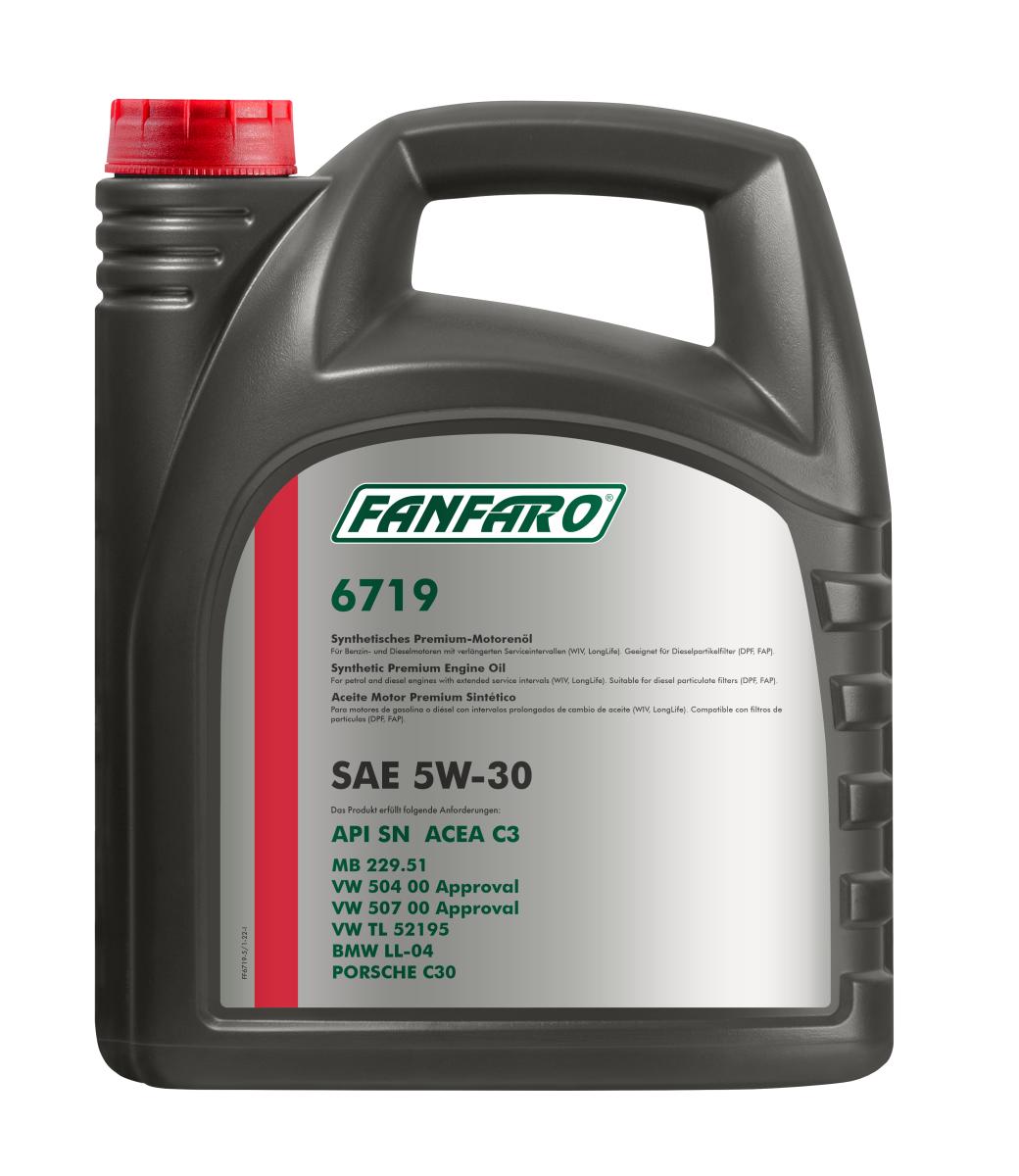 FANFARO 6719 SAE 5W-30 5 Liter