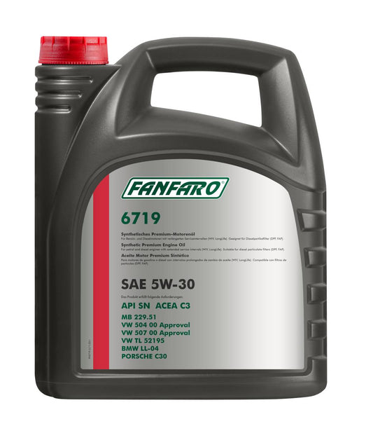 FANFARO 6719 SAE 5W-30 5 Liter