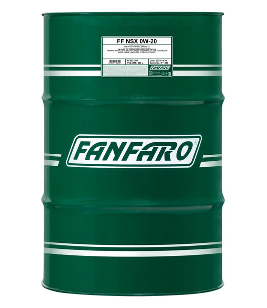 FANFARO 6724 NSX 0W-20 208 Liter