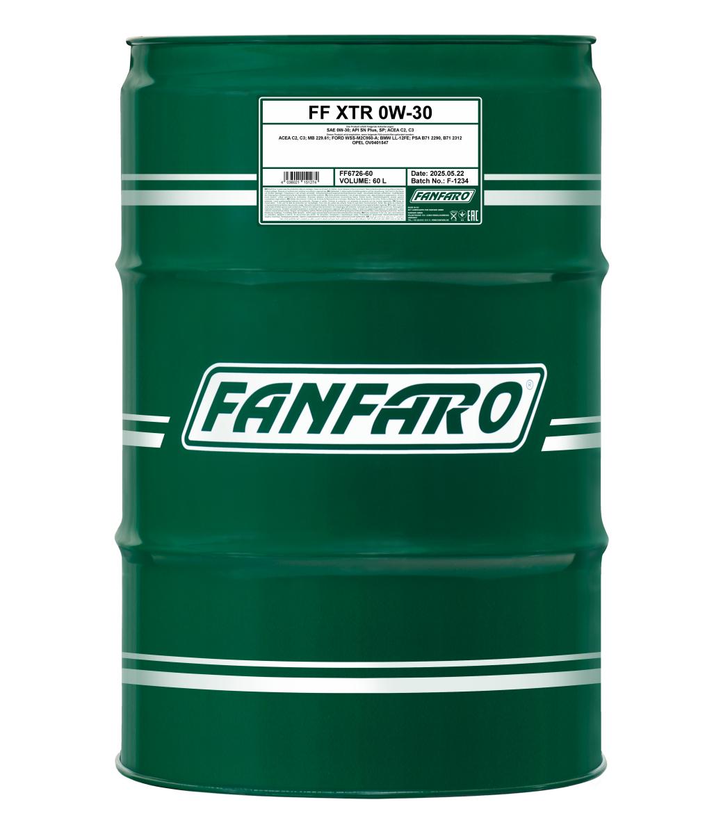FANFARO 6726 XTR 0W-30 60 Liter