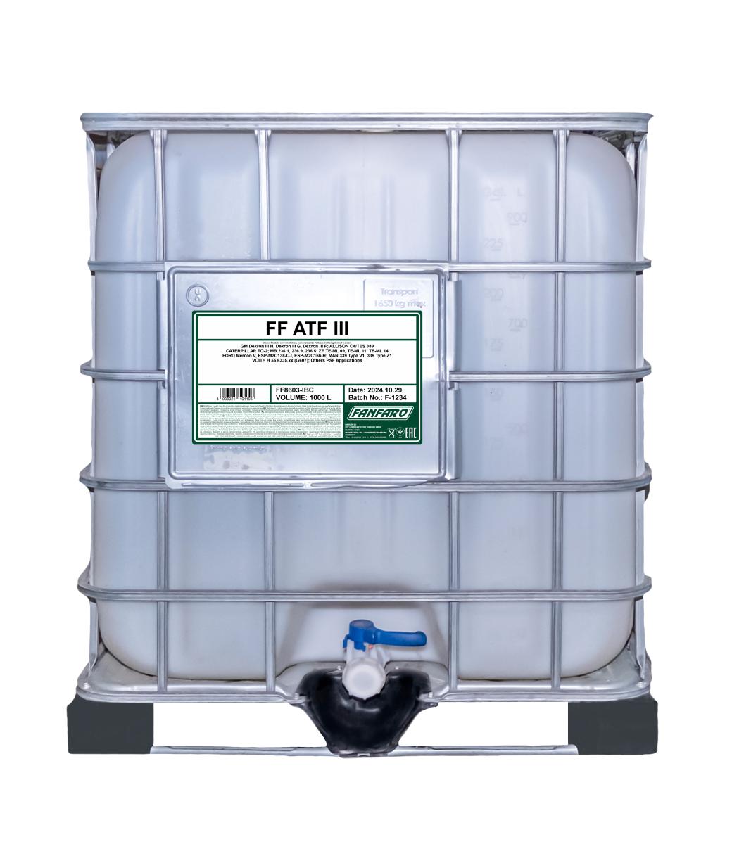 FANFARO 8603 ATF III 1000 Liter