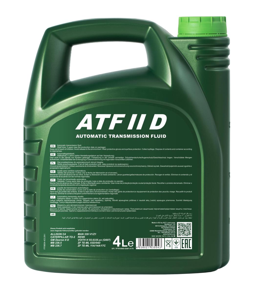 FANFARO 8604 ATF II D 4 Liter