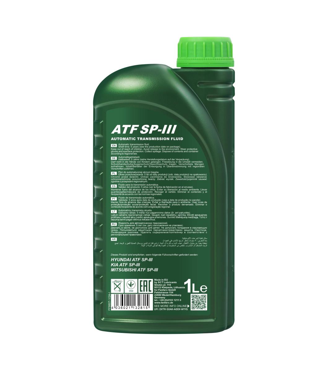 FANFARO 8607 ATF SP III 1 Liter