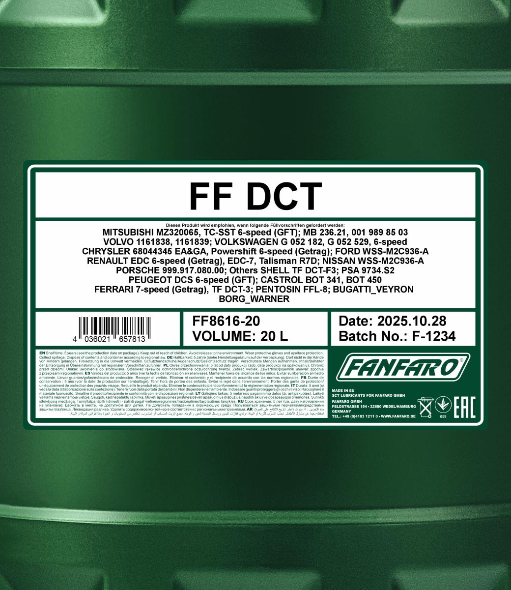 FANFARO 8616 DCT 20 Liter
