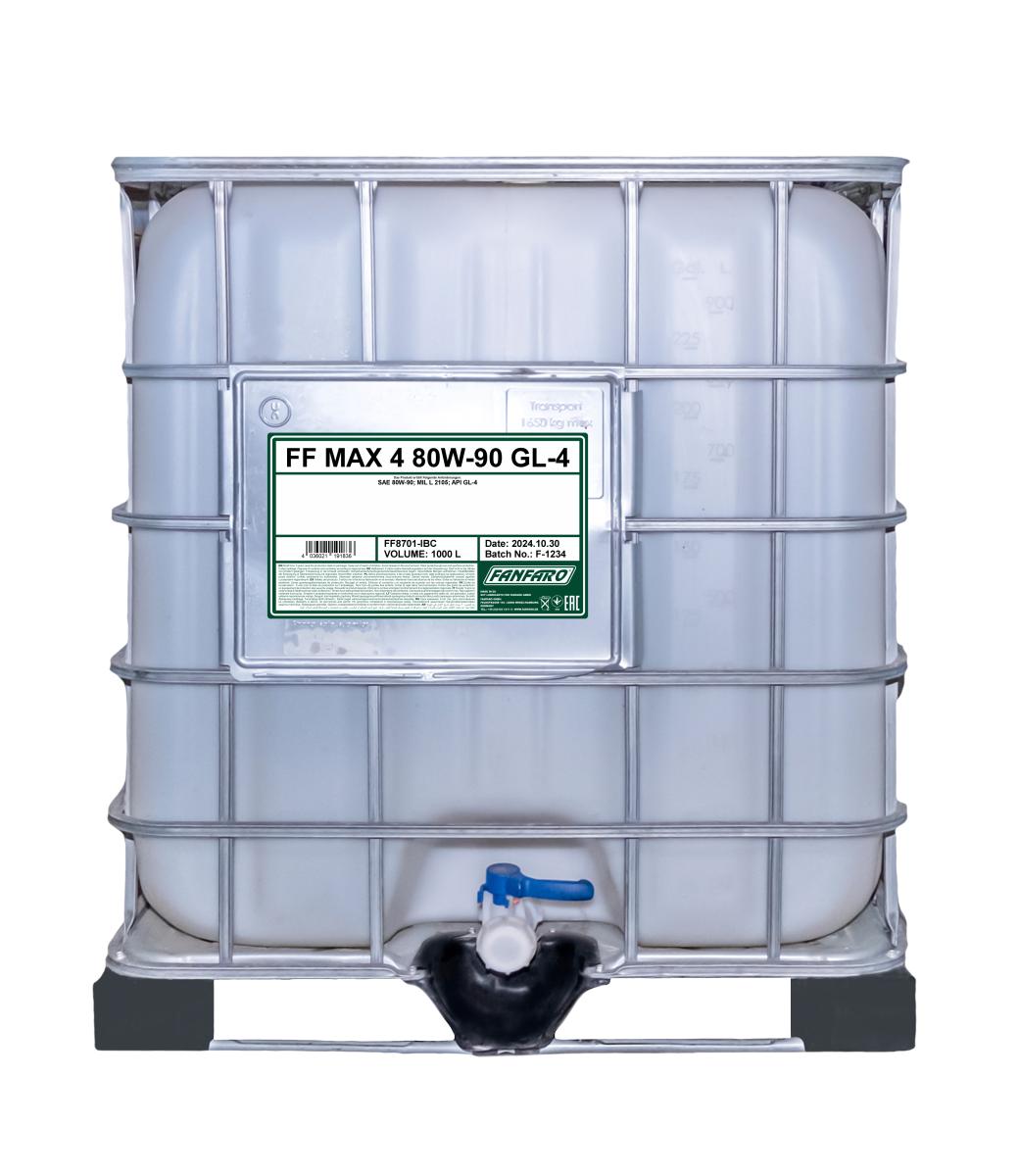 FANFARO 8701 MAX 4 80W-90 GL-4 1000 Liter