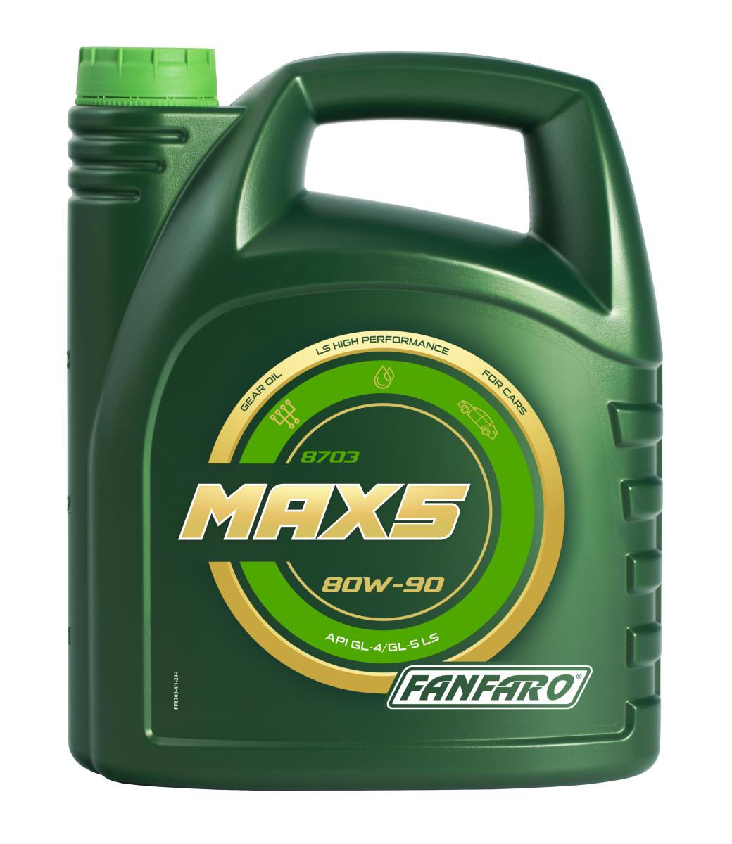 FANFARO 8703 MAX 5 80W-90 GL-5 LS 4 Liter