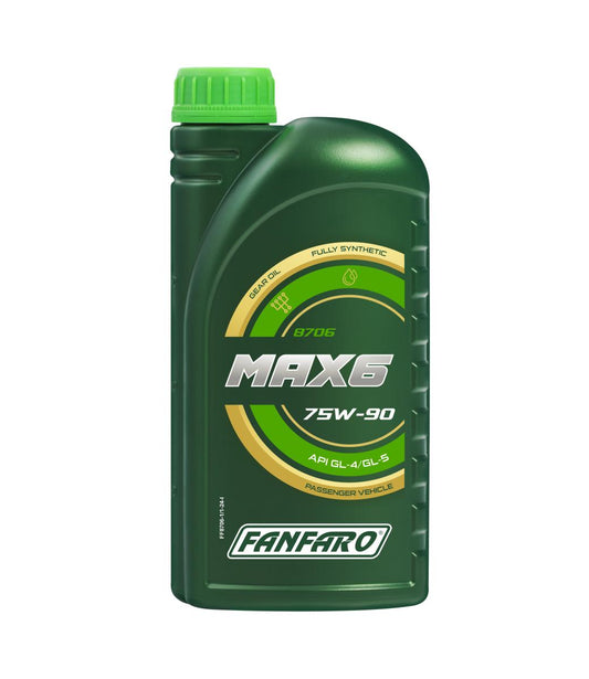 FANFARO 8706 MAX 6 75W-90 GL-5 1 Liter