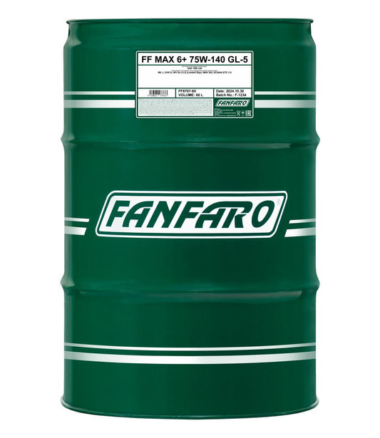 FANFARO 8707 MAX 6+ 75W-140 GL-5 60 Liter