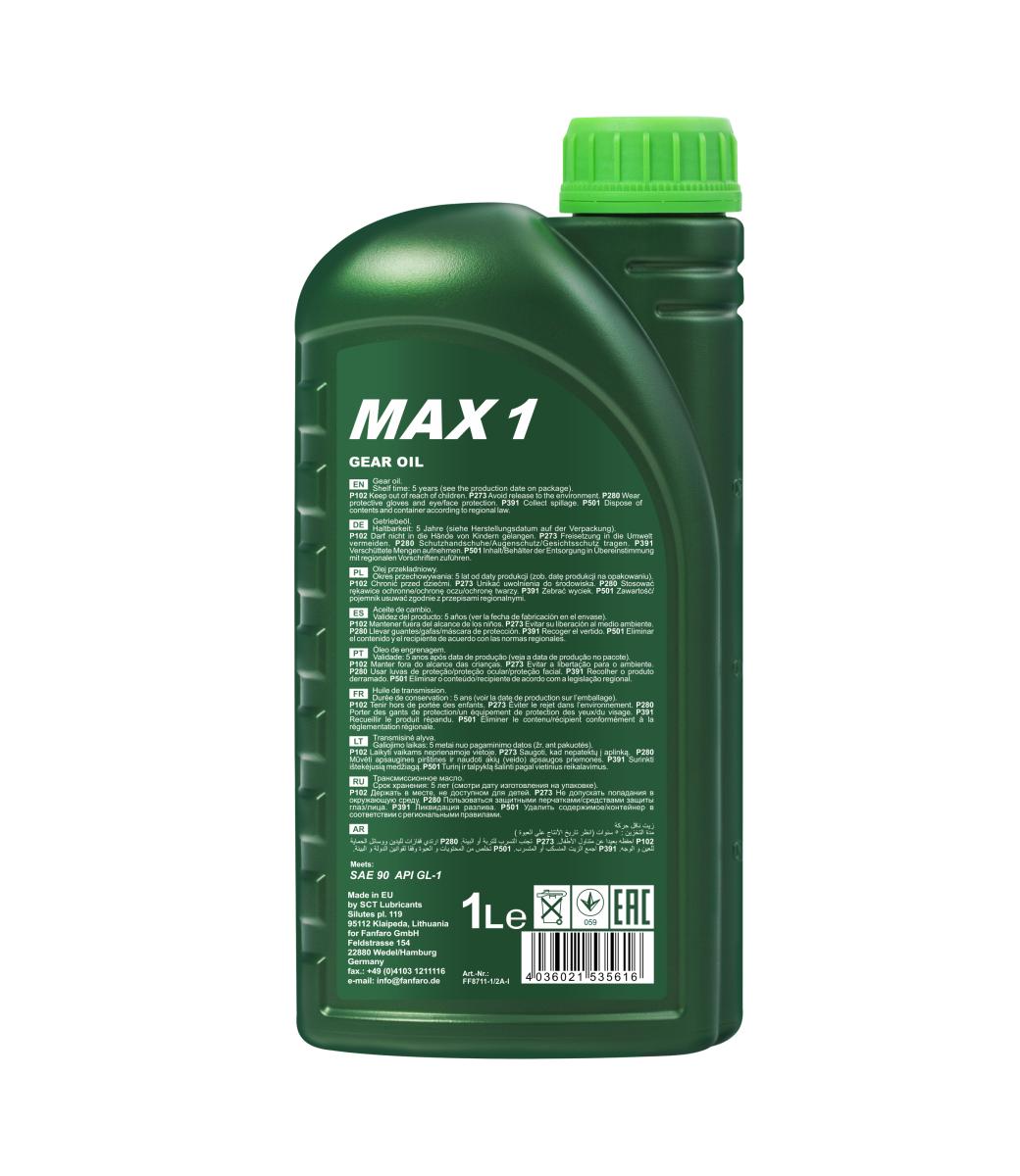 FANFARO 8711 MAX 1 SAE 90 GL-1 1 Liter