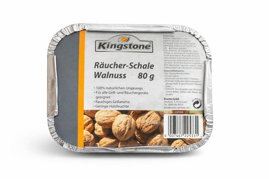 Kingstone Räucher-Schale Walnuss – 80 g Bild 1