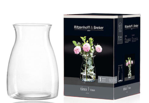 Ritzenhoff & Breker Vase Tina 20 cm x 15,5 cm Glas