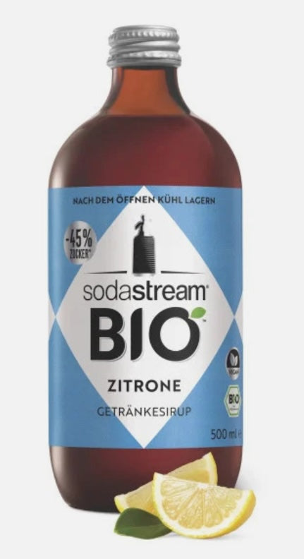SodaStream BIO Zitrone 500ml MHD 09.12.2026