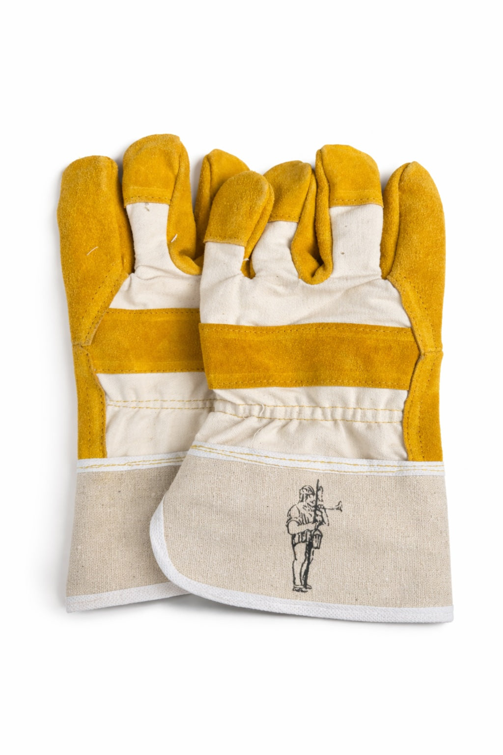 Spaltleder Handschuh Gr. 10,5