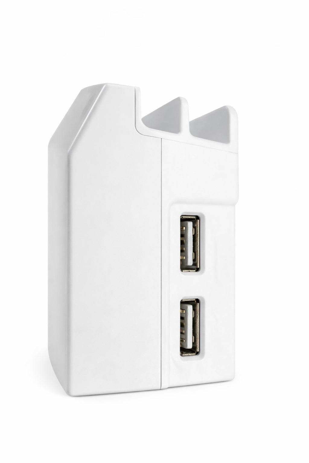 Steckdose mit 2x USB sowie Gerätehalter und USB-C Dock