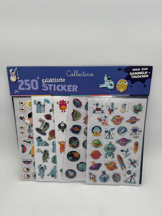Sticker-Sets 250T,sort