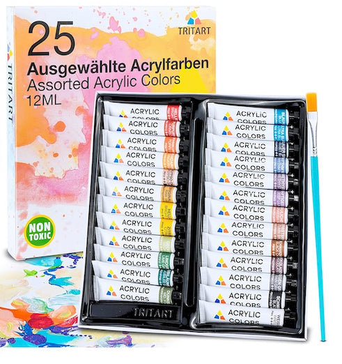 Tritart Acryl Farben Set 25er Pack